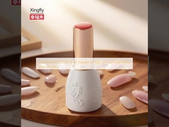 لوگو سفارشی 16 میلی لیتر بطری های شیشه ای خالی ژل UV ناخن