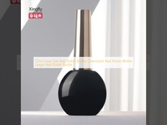 12 میلی لیتر بطری لاک ژل شفاف، بطری لاک ناخن بزرگ، بطری لاک ناخن بزرگ