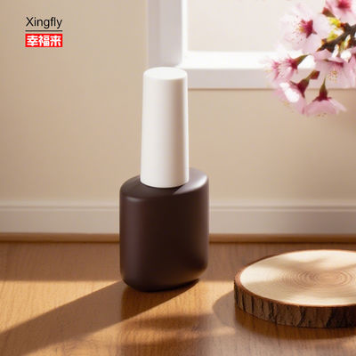 قیمت مناسب بطری شیشه ای 7 میلی لیتر ژل UV ناخن پولش طراحی منحصر به فرد بطری آرایشی خالی آنلاین