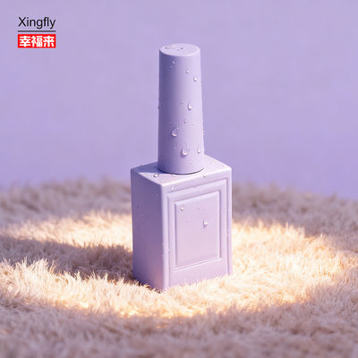 قیمت مناسب Empty 12ml Nail Polish Bottle Multi Use Gel Polish Bottle Black Small Nail Polish Brush آنلاین