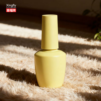 قیمت مناسب 17ml Modern Custom Black Bottle Gel Polish Glass Nail Polish Capacity Nail Art Bottles آنلاین