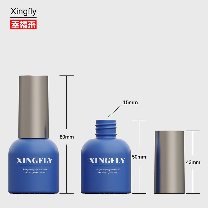 ژل UV 14ml لاک ناخن بطری ژل لاک ناخن شیشه خالی بطری های لاک ناخن چاپ شده سفارشی
