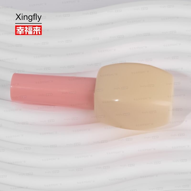 12ml بسته بندی آرایشی ژل ناخن پولش روغن شیشه ای بطری با کاپ برس برای ژل
