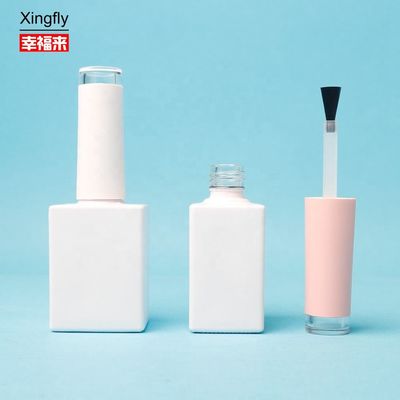 قیمت مناسب 15 میلی لیتر لاک ناخن Xingfly بطری های شیشه ای خالی با برس و کاپ پلاستیکی آنلاین