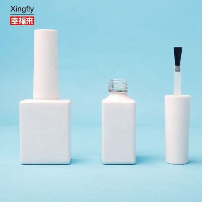 قیمت مناسب لوگو سفارشی 15 میلی لیتر لاک ناخن بطری شیشه ای سیاه بطری ژل لاک آنلاین