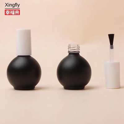 سطح صاف 5 میلی لیتر لاک ناخن بطری مواد پایه شیشه ای چندرنگ