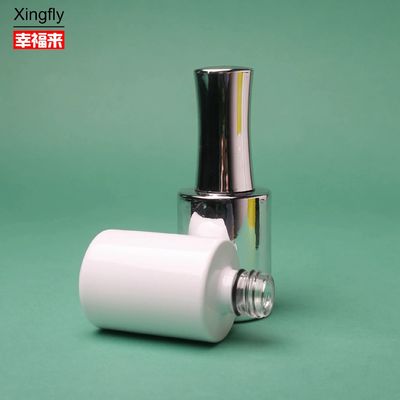 قیمت مناسب بطری شیشه ای 15 میلی لیتر لاک ناخن ساخته شده به صورت سفارشی با پوشش UV با برس و کلاه آنلاین