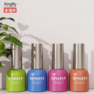 ژل UV 14ml لاک ناخن بطری ژل لاک ناخن شیشه خالی بطری های لاک ناخن چاپ شده سفارشی