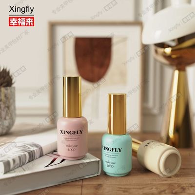 17ml ژل لاک ناخن گرد ناخن هنر سفارشی LOGO ژل لاک ناخن بطری بسته بندی