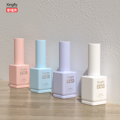 قیمت مناسب 15ml Square Custom Private Wholesale Professional Soft Gel Nail Polish Bottle آنلاین